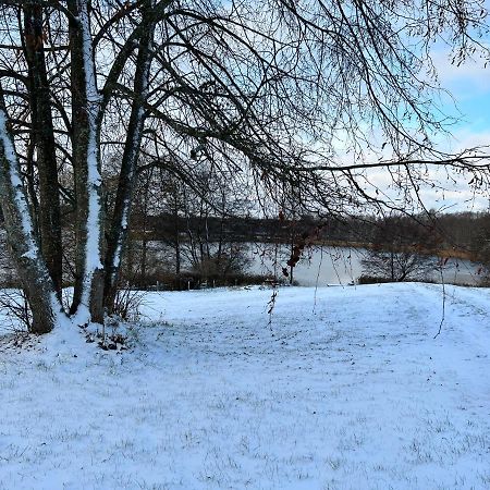 Domwigierski Pl -Jeziorki -Gr- Comfort-Ferienhaus-Polen - Wlasna Linia Brzegowa I Sauna Wysoki Most  エクステリア 写真