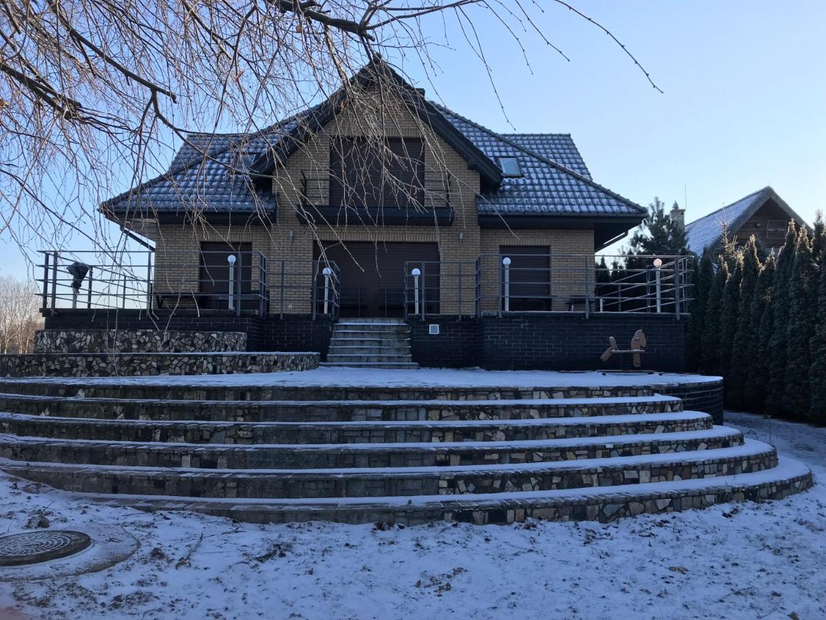 Domwigierski Pl -Jeziorki -Gr- Comfort-Ferienhaus-Polen - Wlasna Linia Brzegowa I Sauna Wysoki Most  エクステリア 写真