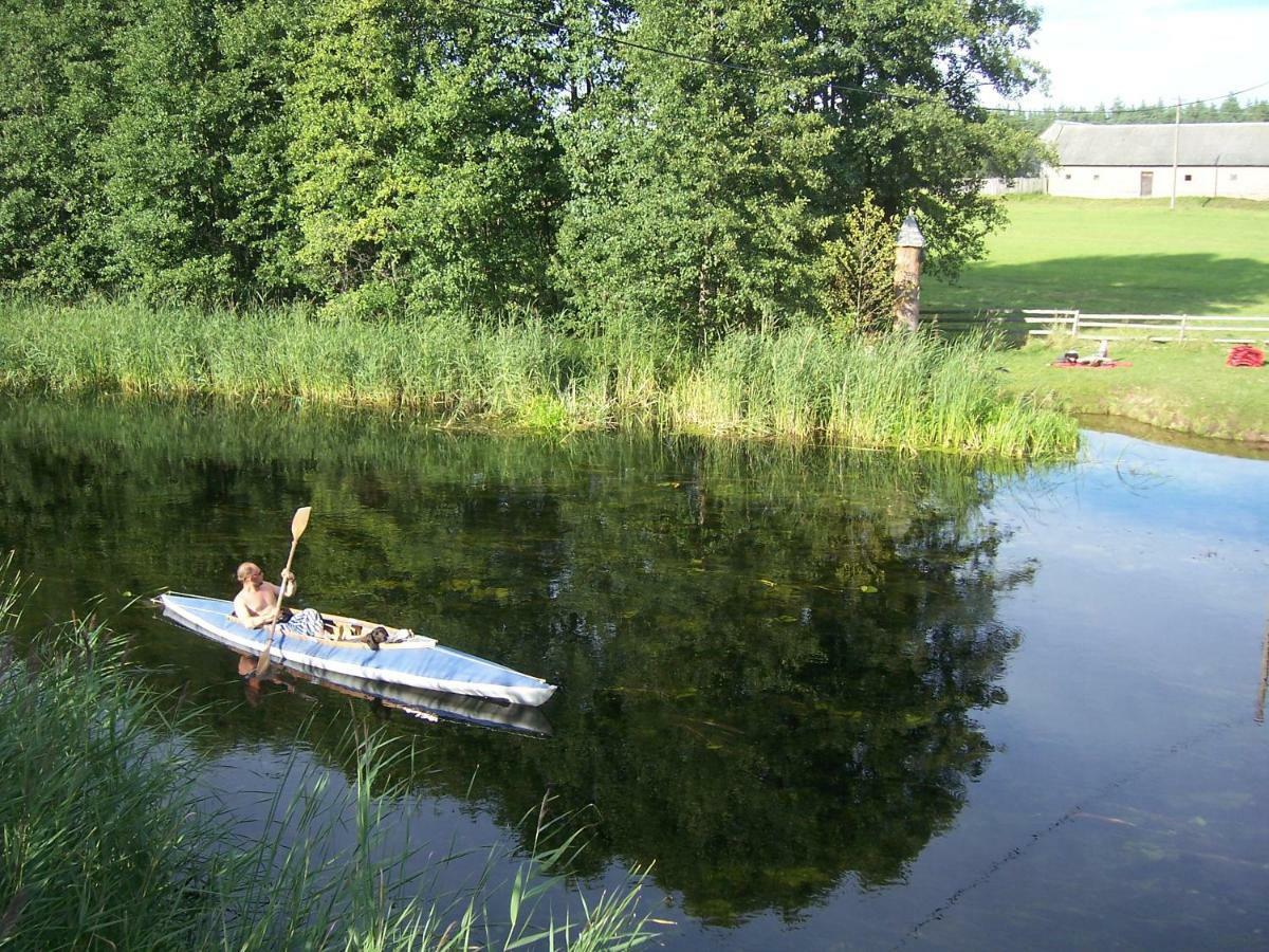Domwigierski Pl -Jeziorki -Gr- Comfort-Ferienhaus-Polen - Wlasna Linia Brzegowa I Sauna Wysoki Most  エクステリア 写真